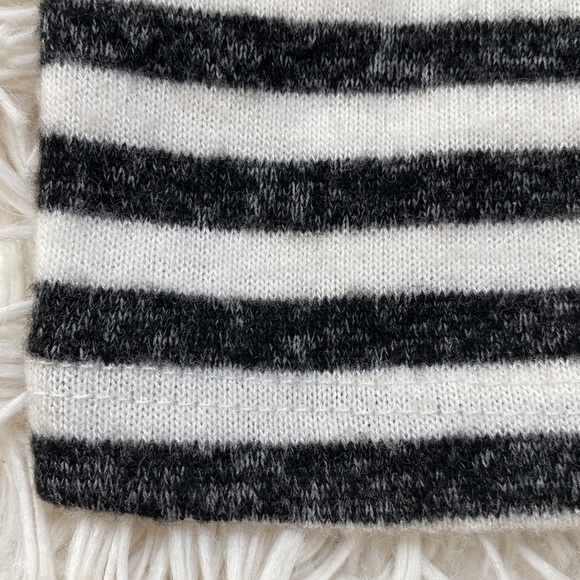 Spring Haze Hacci Dolman Striped Top 💗 White & Black - Picture 9 of 12